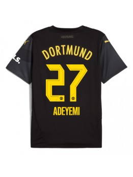 Borussia Dortmund Karim Adeyemi #27 Gostujuci Dres 2024-25 Kratak Rukavima